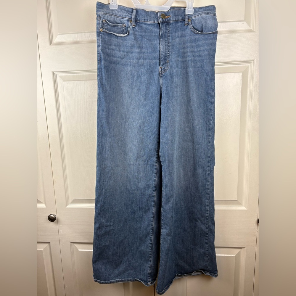 Frame palazzo Wide leg denim jeans size 33